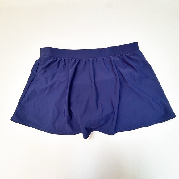 NEW! Miraclesuit x Vented Skirt Navy Blue - Picture 4 of 7
